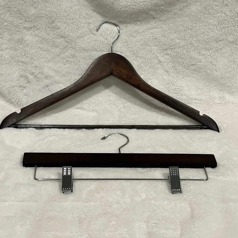 Wooden Clothes Hangers‎ Hotels Coat/Jacket Hanger & Pants/Shorts